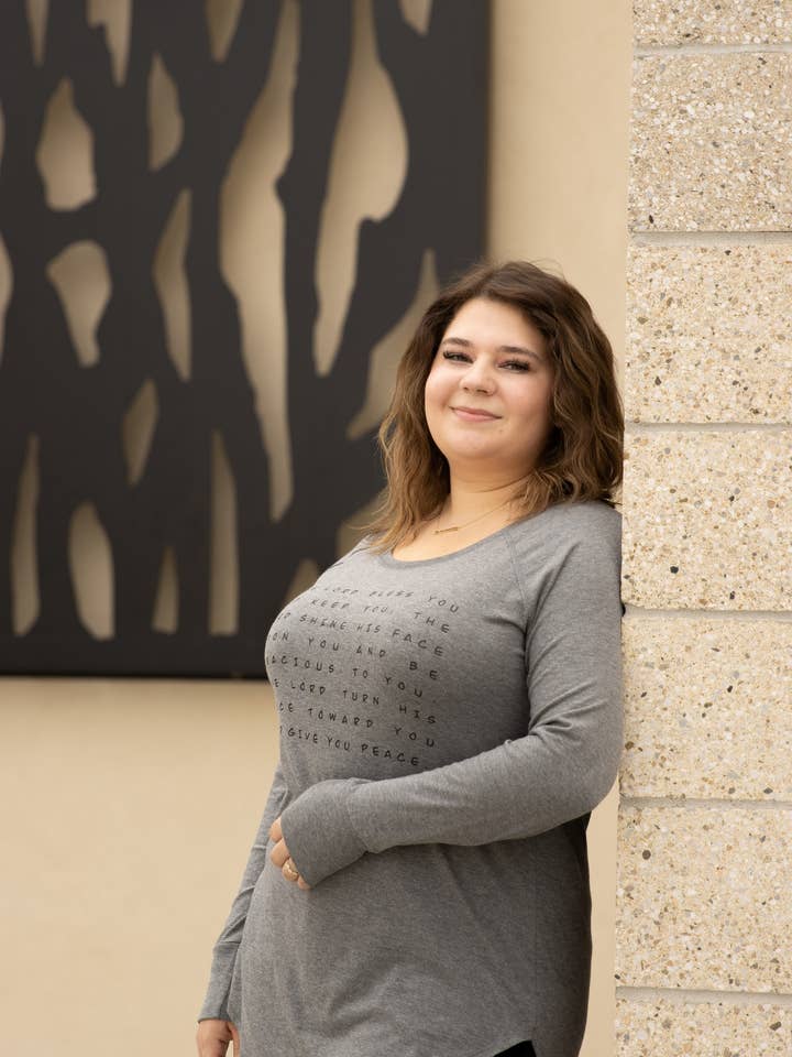 Blessing Tunic, Lord bless you and keep you, scripture for wholesale by Hello Beauty Full & Co.