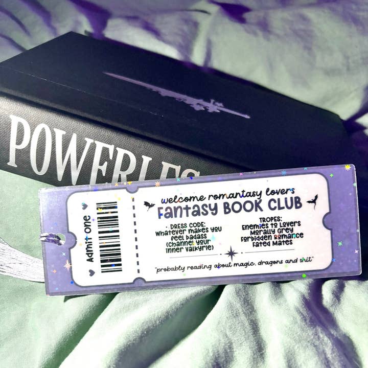 Awfullynerdy.co - Wholesale Bookmark - Fantasy Book Club Bookmark1