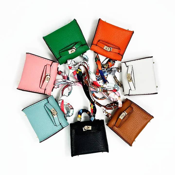 Hamptons miniväskdekoration i mikrofiberläder för wholesale av Fornash