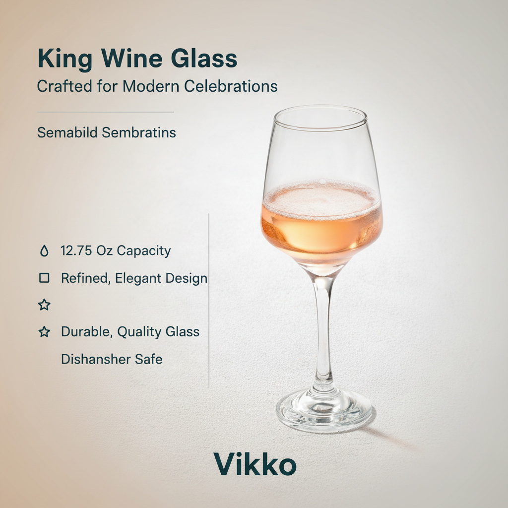 Kadra Kitchenware – Engroshandel Vinglas – Vikko - King vinglas, 12,75 Oz3