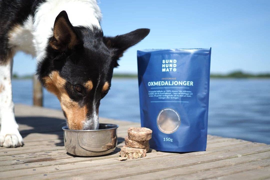 Sund Hundmat - Wholesale Pet Food - Dog - Freeze-dried Ox medallions 150g1