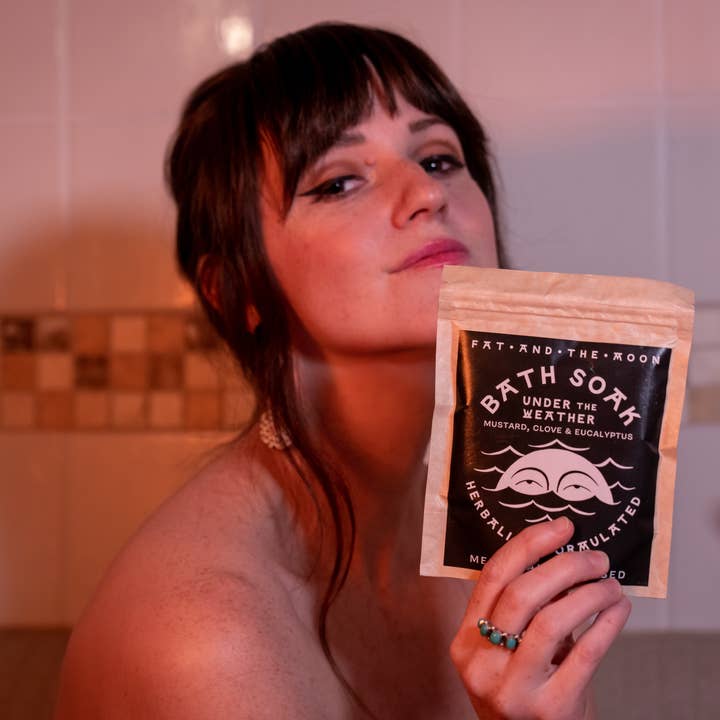 Fat and the Moon - Wholesale Bath Soak/Milk - Under the Weather Bath Soak1