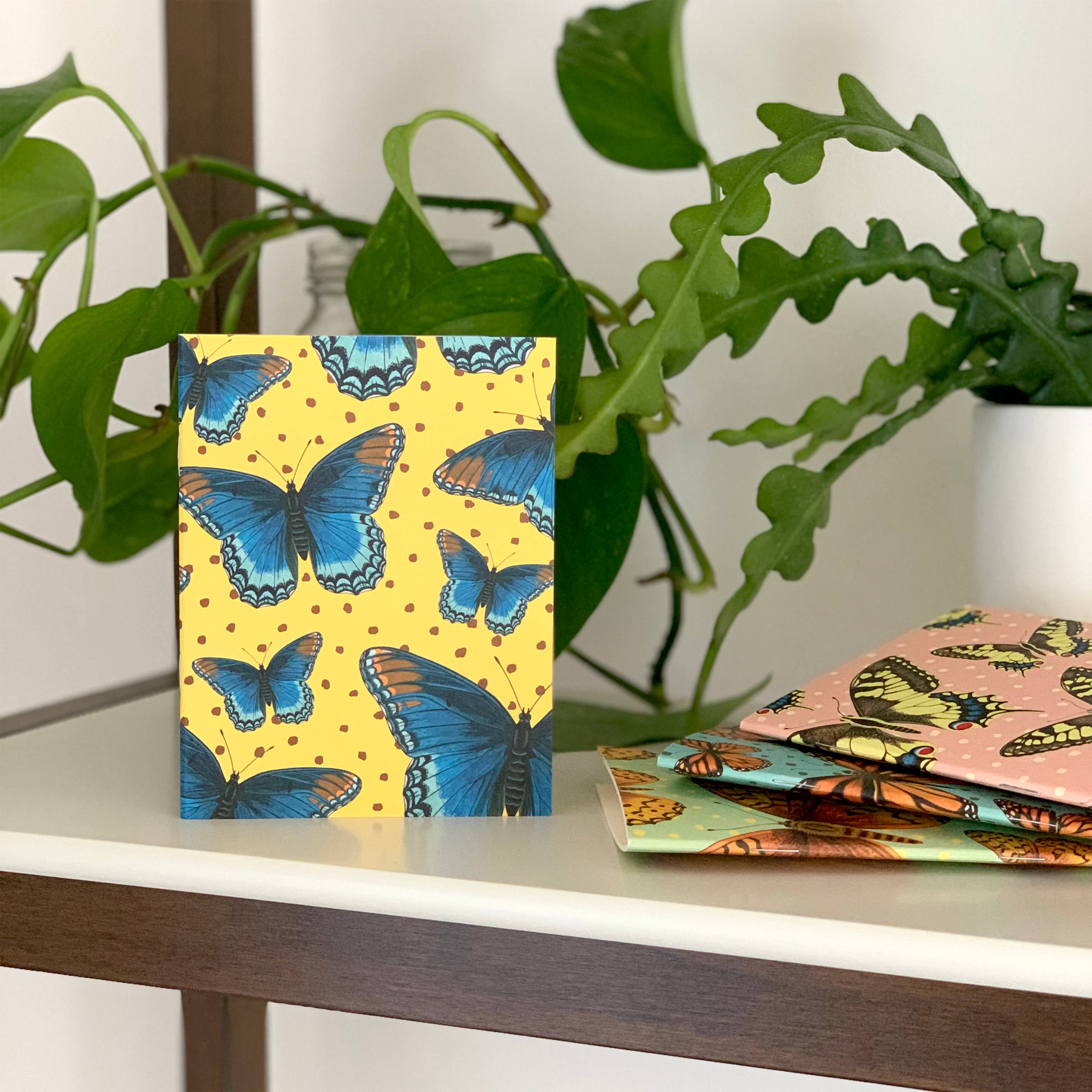 Yeppie Paper – Großhandel Notizbücher – Rotgeflecktes Notizbuch mit lila4