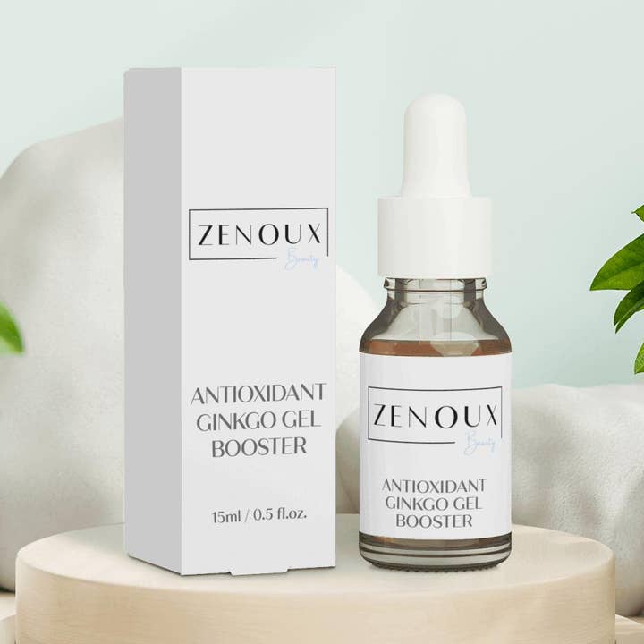 Antioxidant Ginkgo Gel Booster 15 ml for wholesale by Zenoux Beauty
