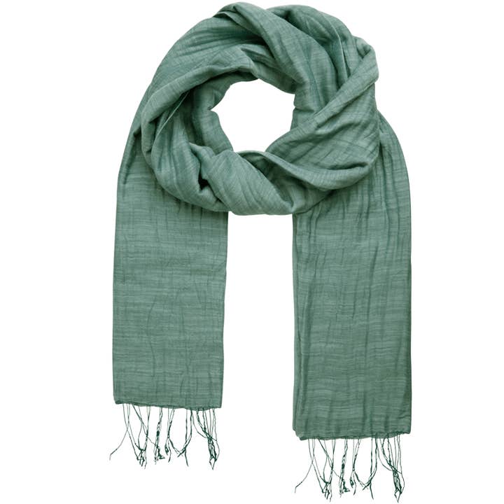 Marquet - Wholesale Scarf - Women's - Silk and Linen Fair Trade Shawl - Lightweight for Summer