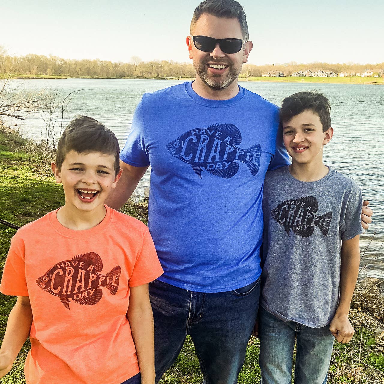 Bone Head Outfitters - Wholesale Screen Printed T-Shirt - Men's - Men's Bone Head Outfitters Crappie Day T-Shirt6