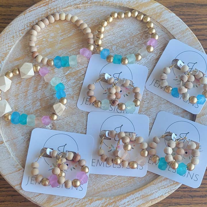 JEMdesigns - Wholesale Dangle Earrings - Desert Bloom Earrings