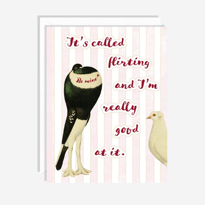 Crumb La Dote - Wholesale Love Card - Flirty Bird Card