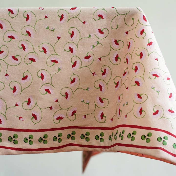 La Leccia Tablecloth Light Pink for wholesale by Casa Stilo