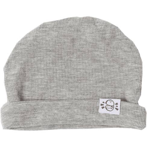 Knit Beanie in Gray (Ribbed) for wholesale by Coconut Pops