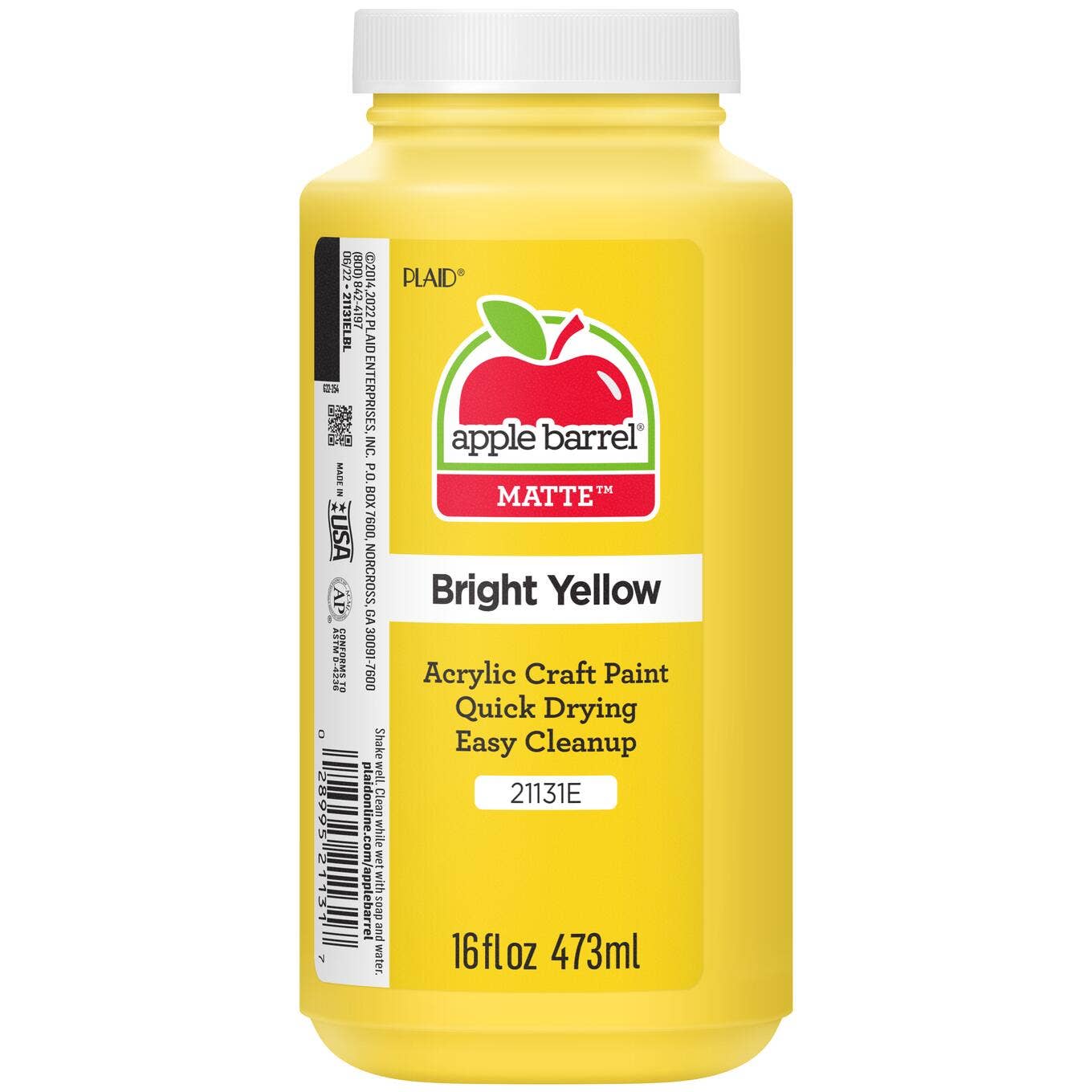 Plaid Crafts - Wholesale Acrylic Paint - Apple Barrel ®  Matte Acrylic Paint - 8 oz, 16 oz43