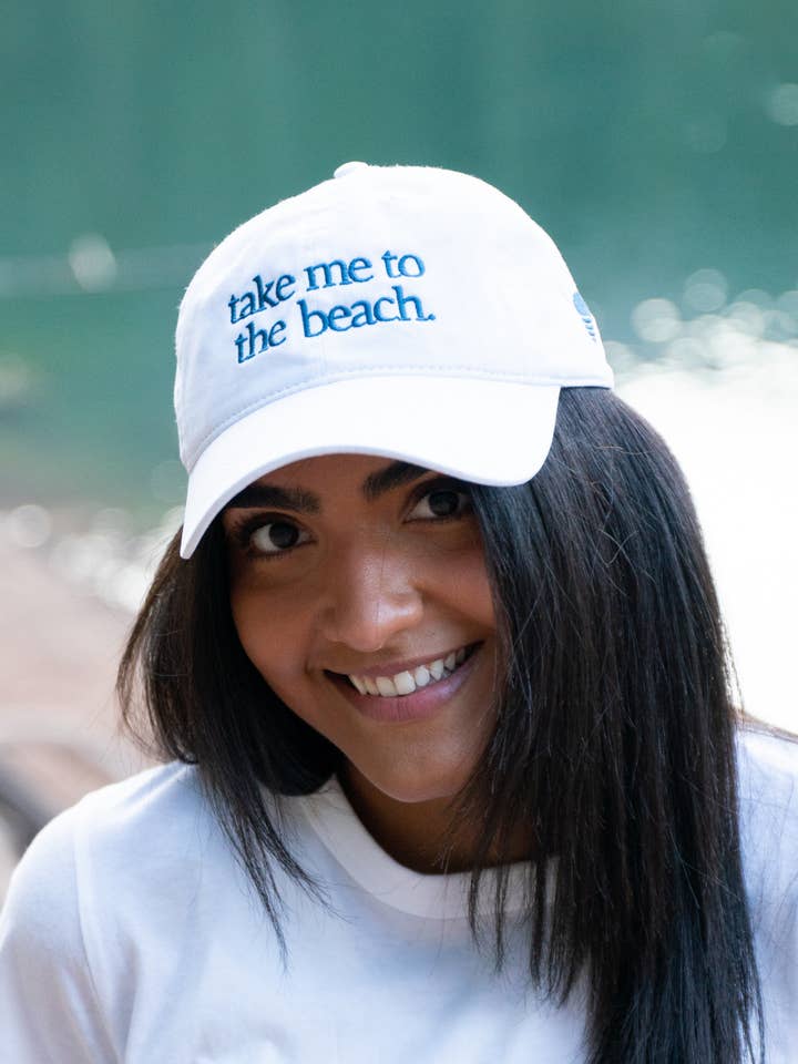 Take Me to the Beach Dad cap for wholesale by Indy Brand