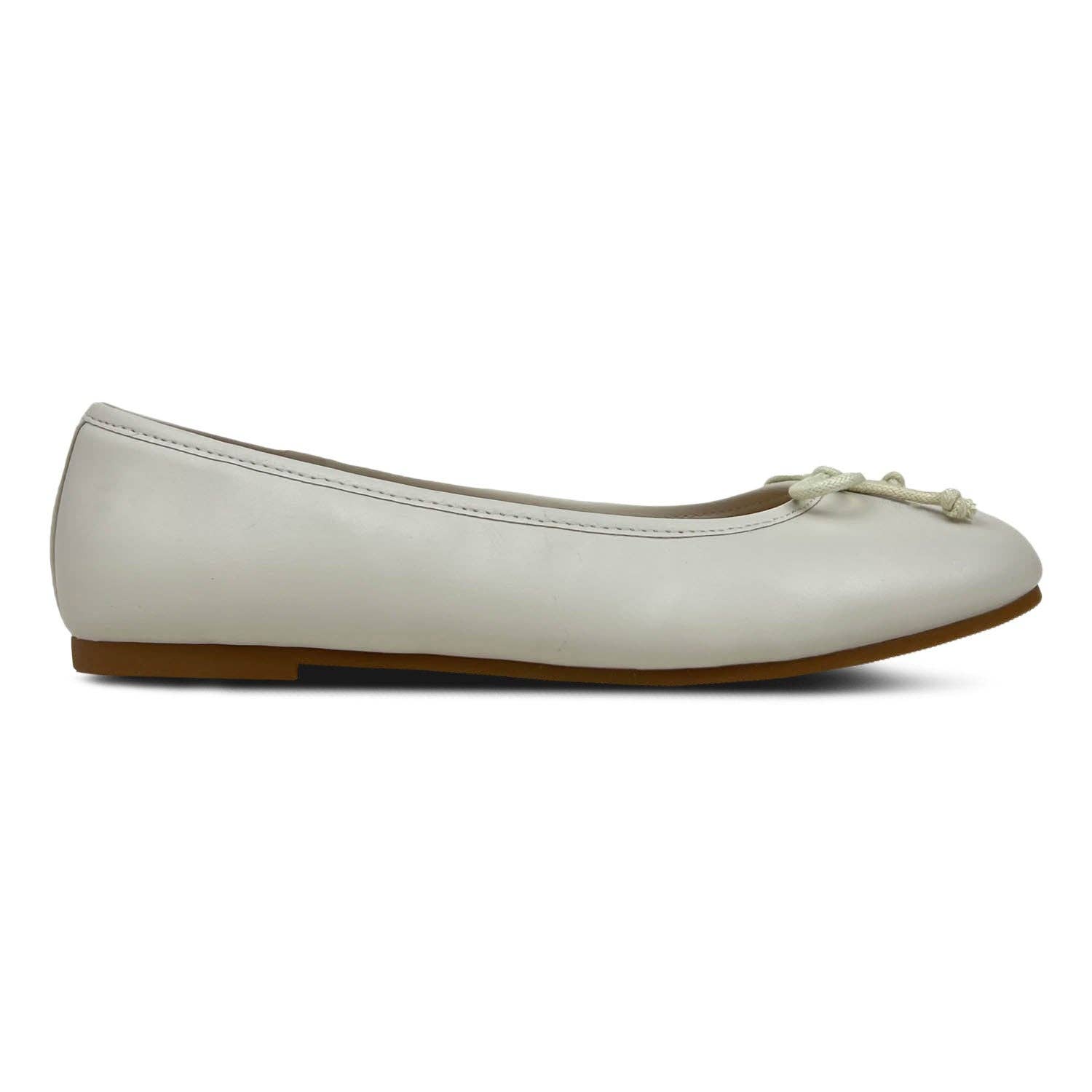 Ben Miss Sadie Ballet Flat in Bone - Barn för wholesale på Faire4