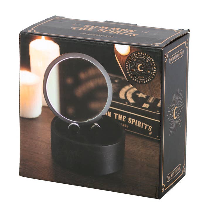 Something Different Wholesale – wholesale Jewellery box/organiser – Black Gothic Ouia Talking Board Jewellery Box5