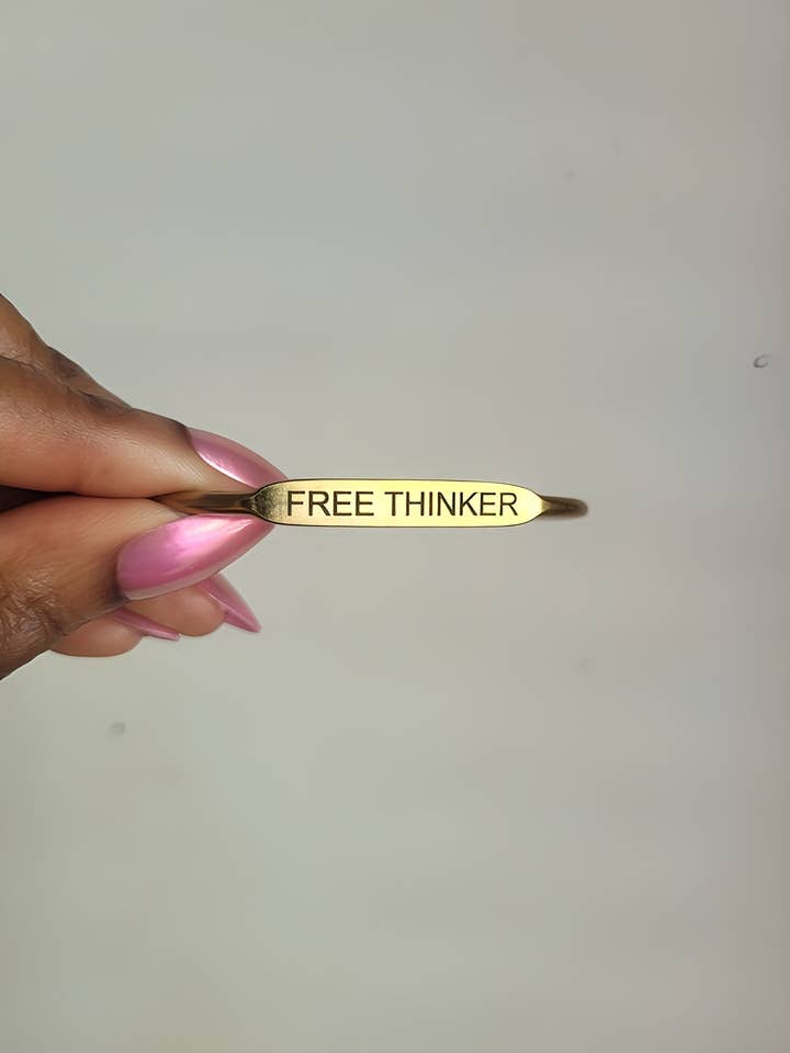 Fria tänkare affirmation armband för wholesale av Moon Goddess