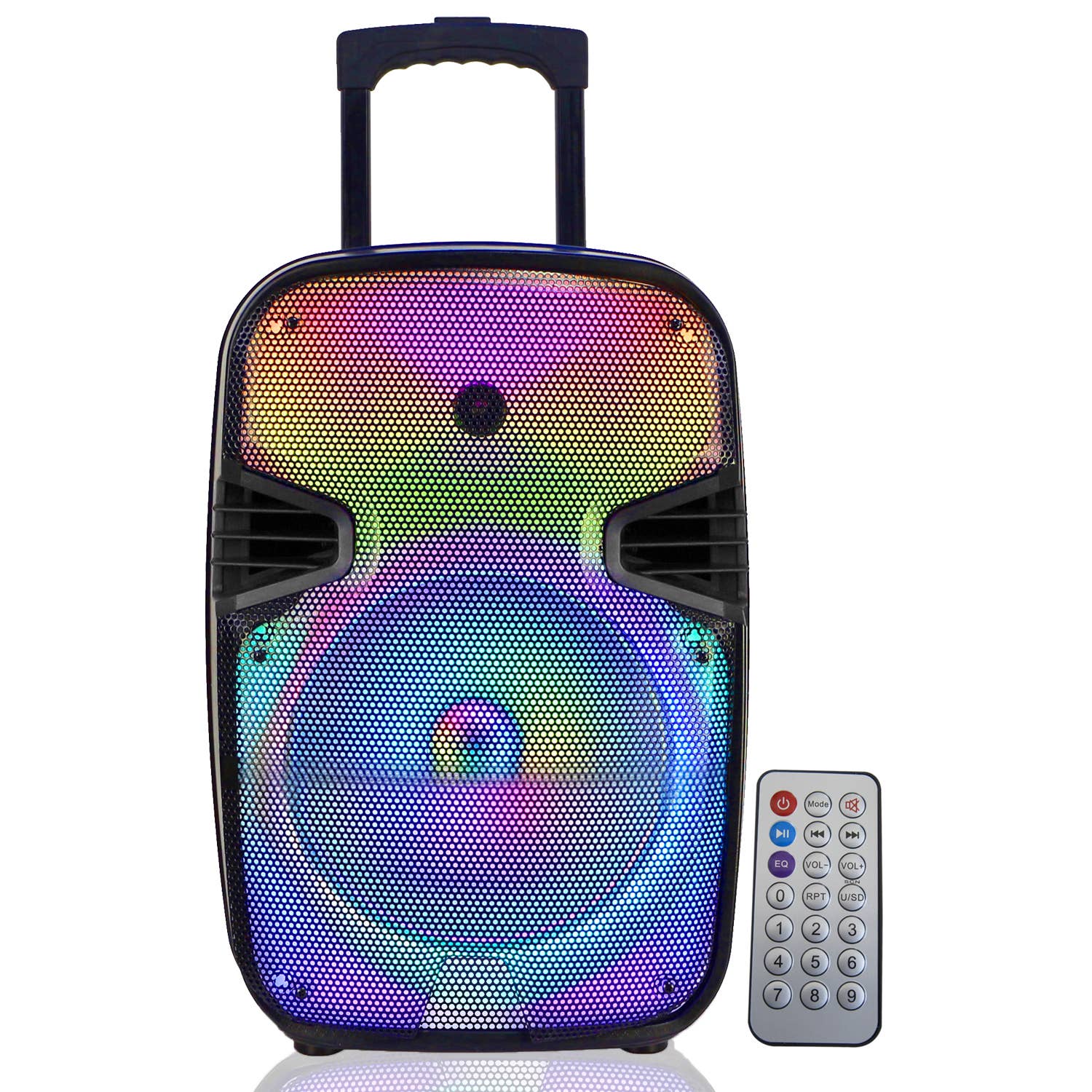 Technical Pro - Wholesale Speakers - 1500W Rechargeable 12" Bluetooth Loudspeaker0