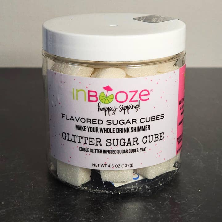 InBooze - Wholesale Sugar/Sweetener - Glitter Sugar Cubes - InBooze Flavored Sugar Cubes