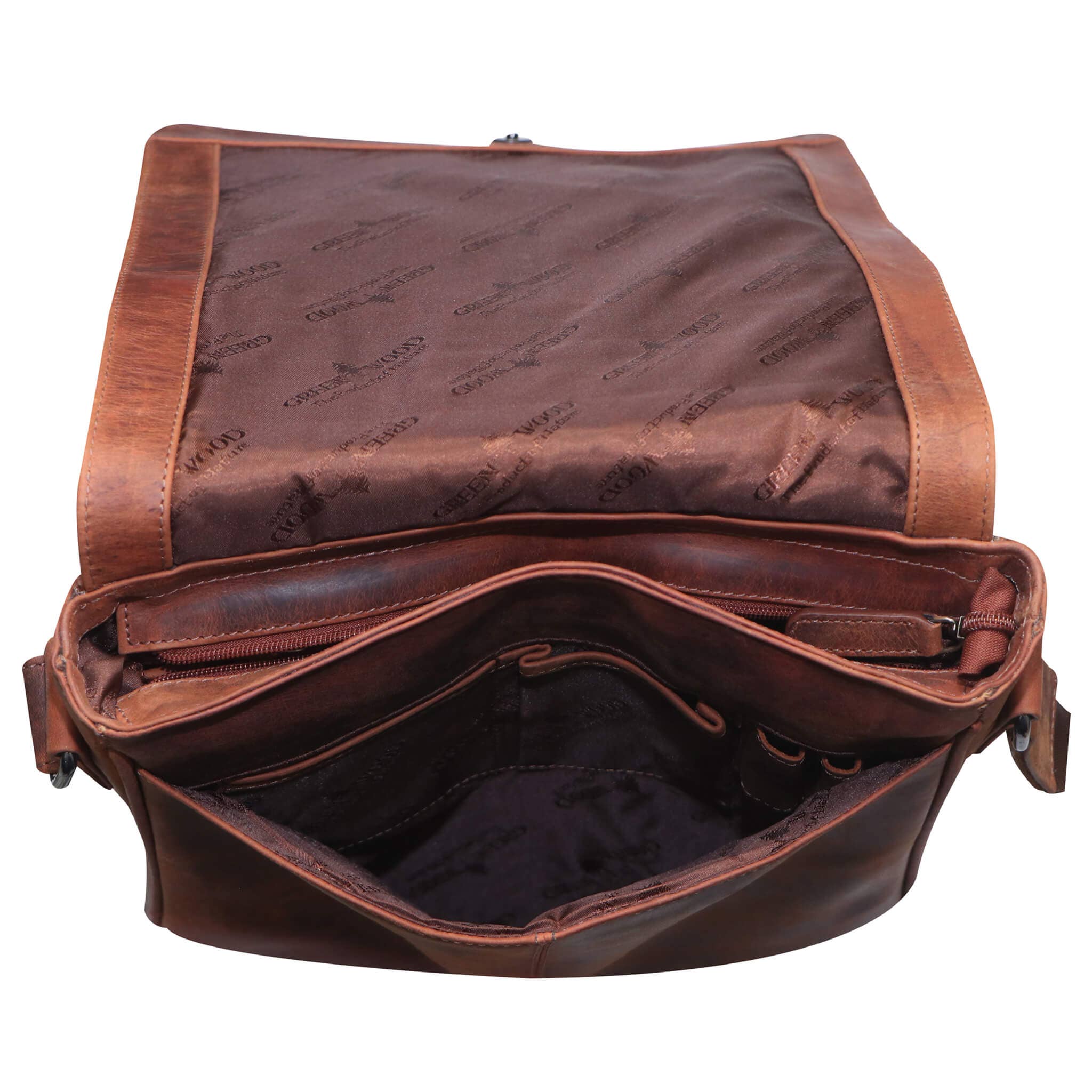 Greenwood - Vente Sac à bandoulière – unisexe - Sac à bandoulière en cuir Hanne pour femme Sac à bandoulière pour homme A410