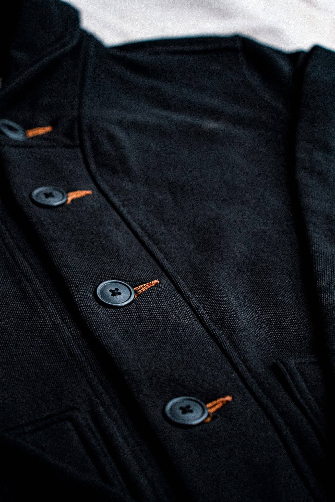 basalt Herr Bodega Sjalkofta | 14oz 100% Bomull French Terry - Basalt för wholesale på Faire7