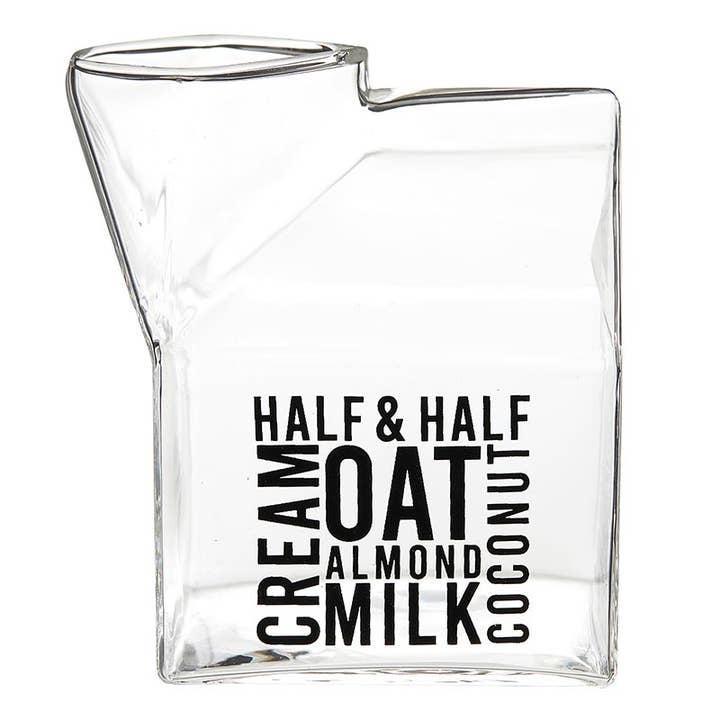 Santa Barbara Design Studio by Creative Brands - Wholesale Milk/Juice Bottle - Glass Milk Carton Creamer