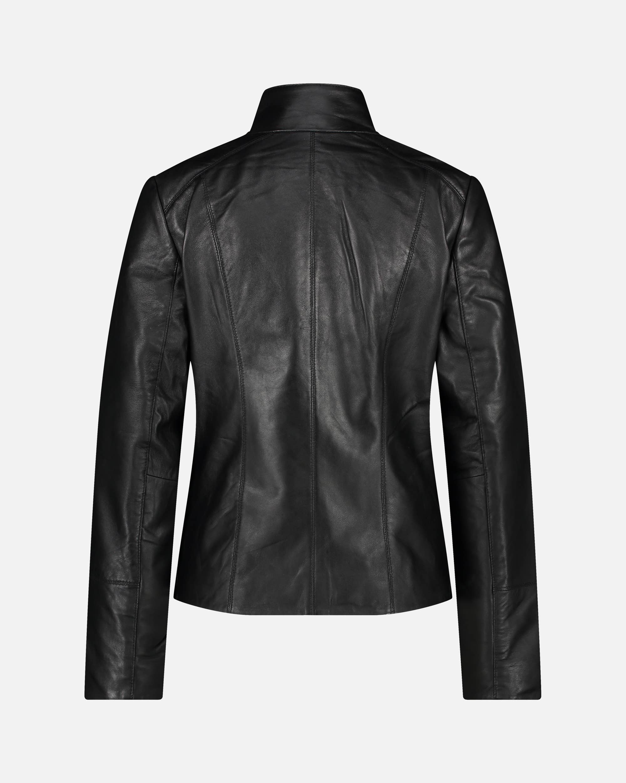 Amsterdam Heritage Leather Belts, Bags, Jackets & Apparel - Wholesale Leather Jacket - Women's - Chicago | Black and Creme Women's Leather Urban Jacket8