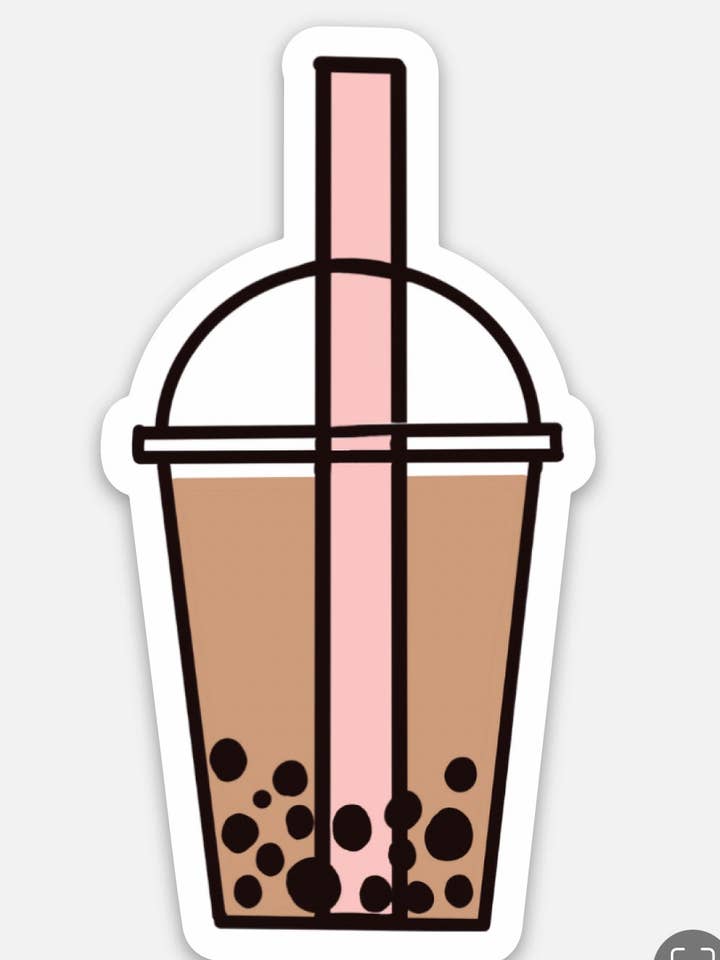 Bubble Tea | Vinyl Sticker for wholesale by Sayith Atelier Co