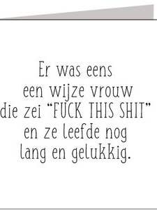 Tarjeta de felicitación Between The Lines, caja 132 para venta al por mayor de POSkaart | De Groot Design