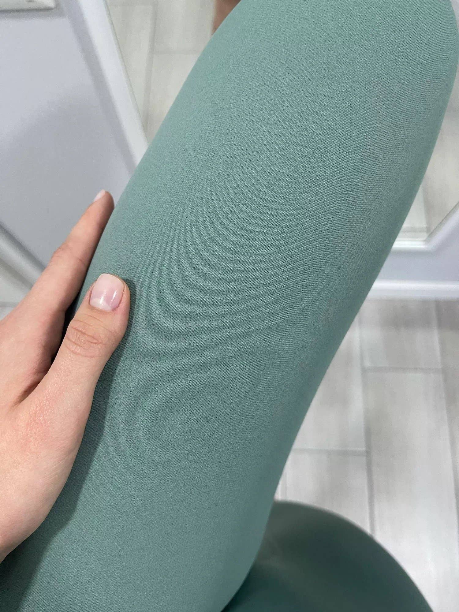 Tidewater Teal Airbrush Leggings  Green Sage for wholesale on Faire3