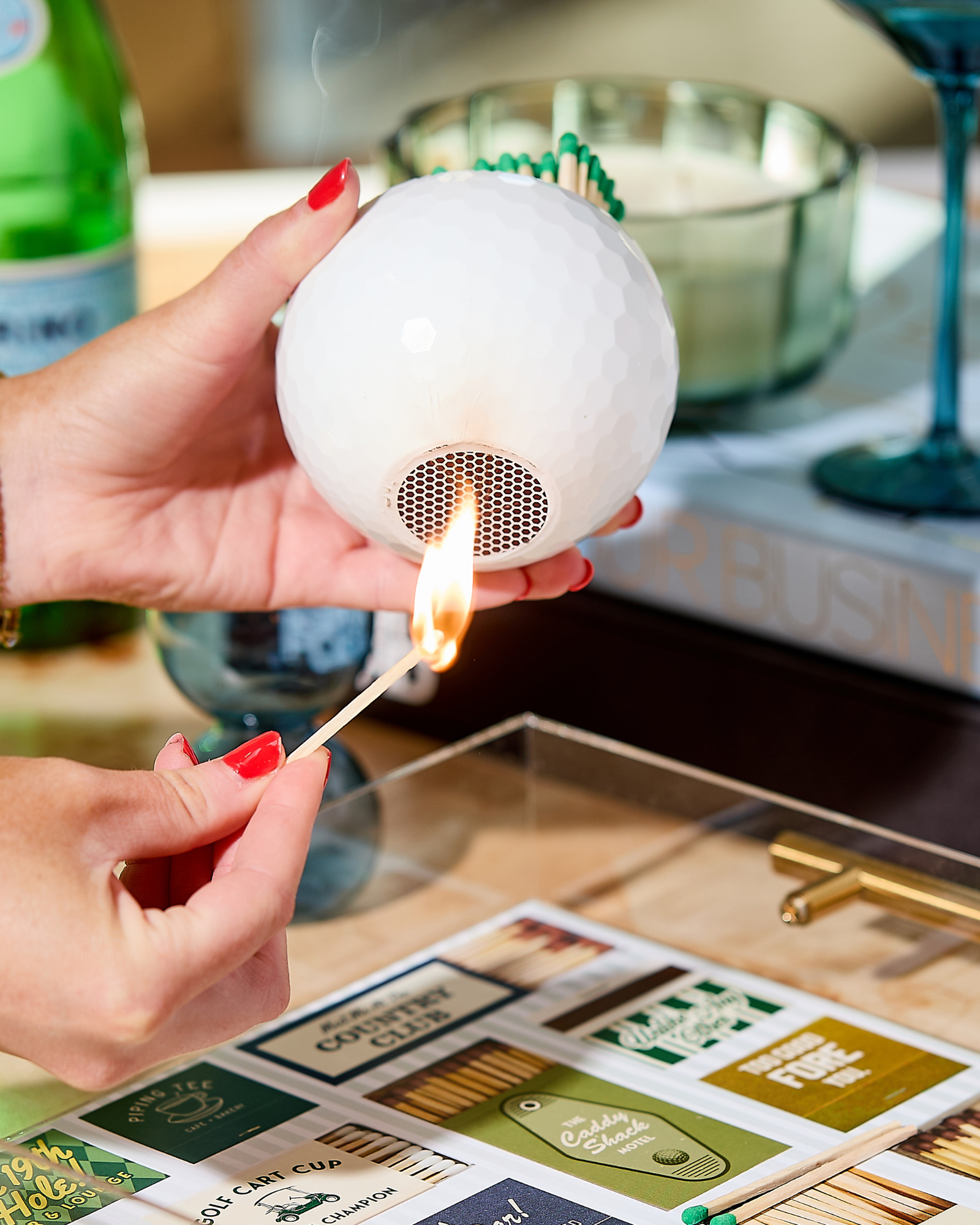 Tart By Taylor - Wholesale Match Holder - Golf Match Striker - Green Matches3