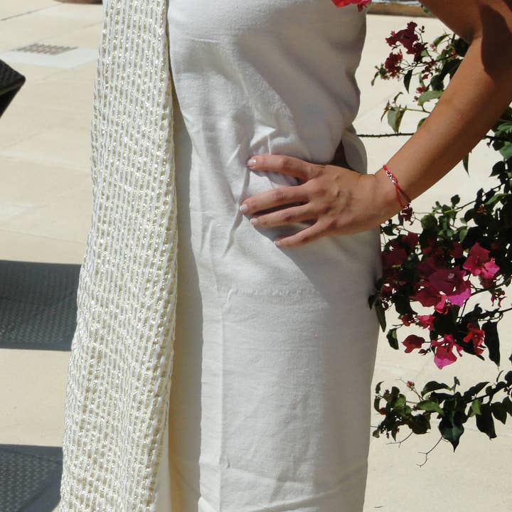 ArtisaLand - Vendita all'ingrosso Telo mare - Telo da spiaggia Fouta SAINT TROPEZ 1mx2m - 100% cotone