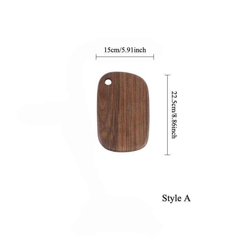 Gohobi （We cover U.S. import duties） – wholesale Cutting board – Gohobi Black Walnut Wooden Cutting Board with Handle0