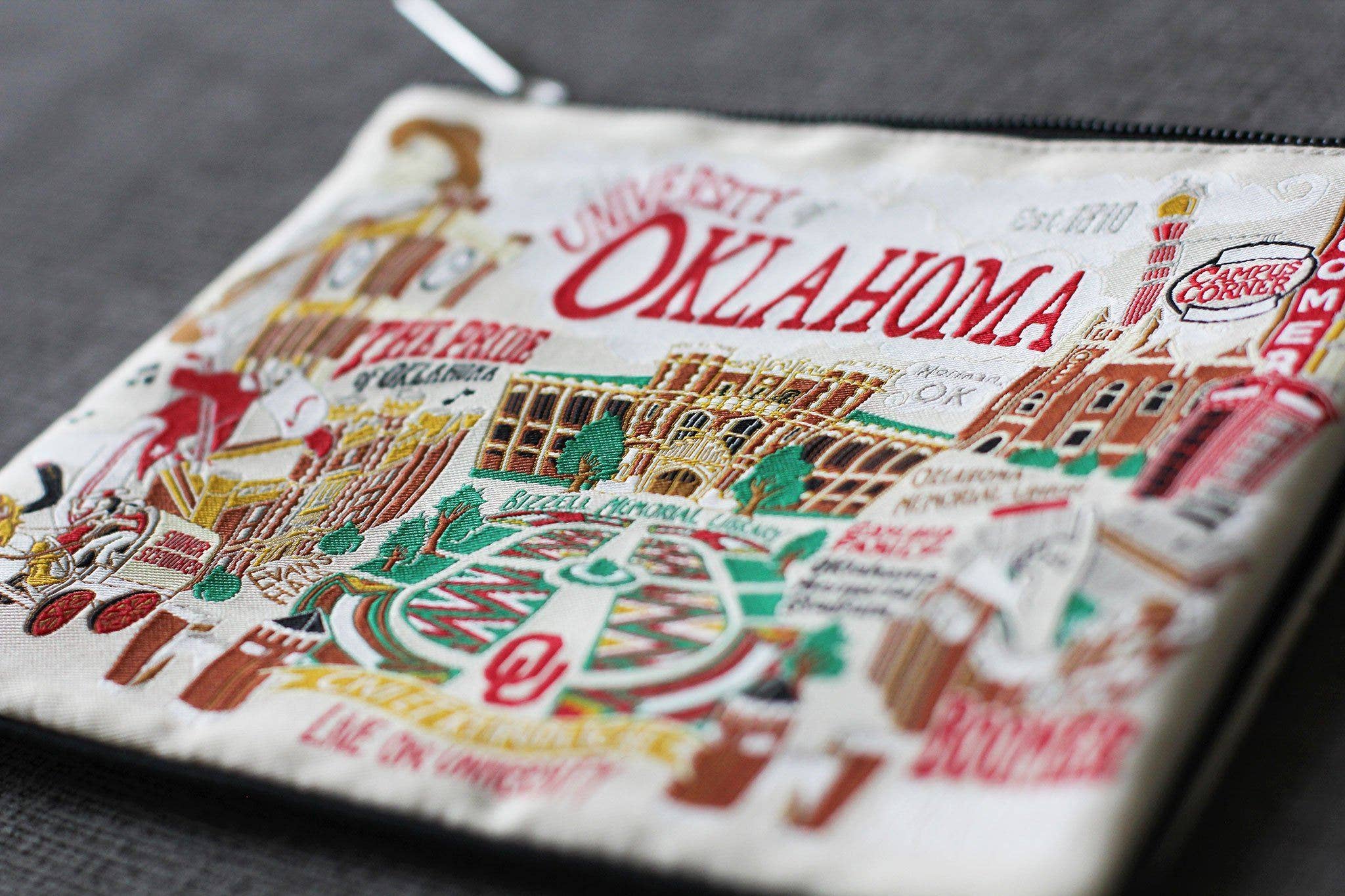 catstudio - Wholesale Pouch - Unisex - Oklahoma, University of Collegiate Zip Pouch5