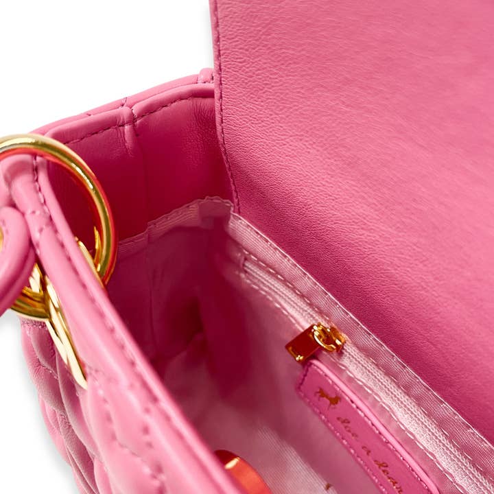 Doe a Dear - Wholesale Crossbody Bag - Kids - B1381 Heart-Quilted Bag (5 Colors)2