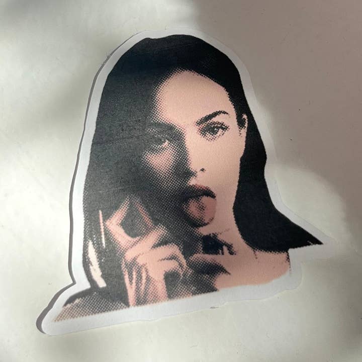 Jennifer's Body Megan Fox Kiss-Cut Waterproof Sticker for wholesale by Literary by Ava