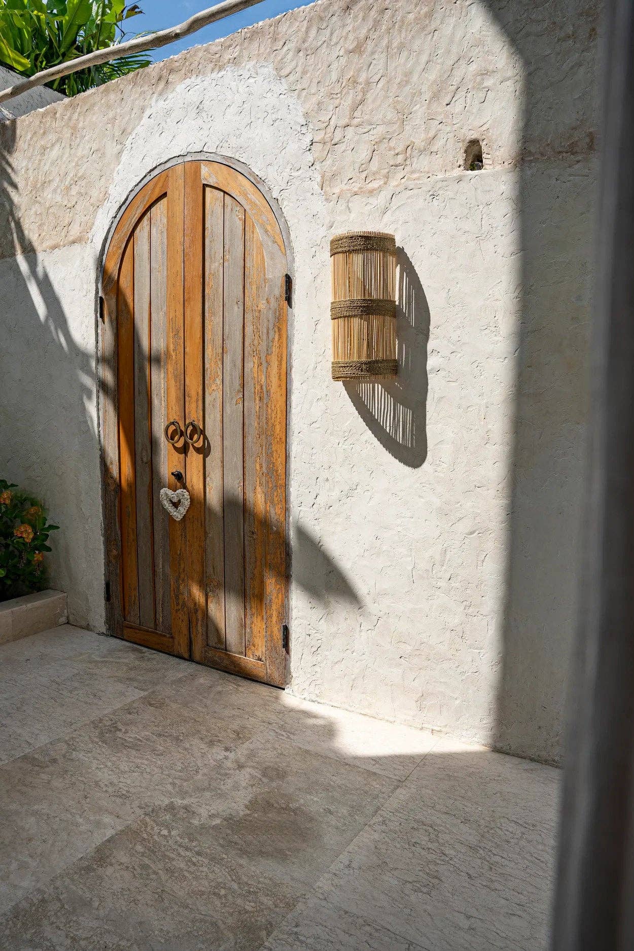 Bazar Bizar Living - Wholesale Lamp Shade - The Jalal Wall Applique - Natural - M1