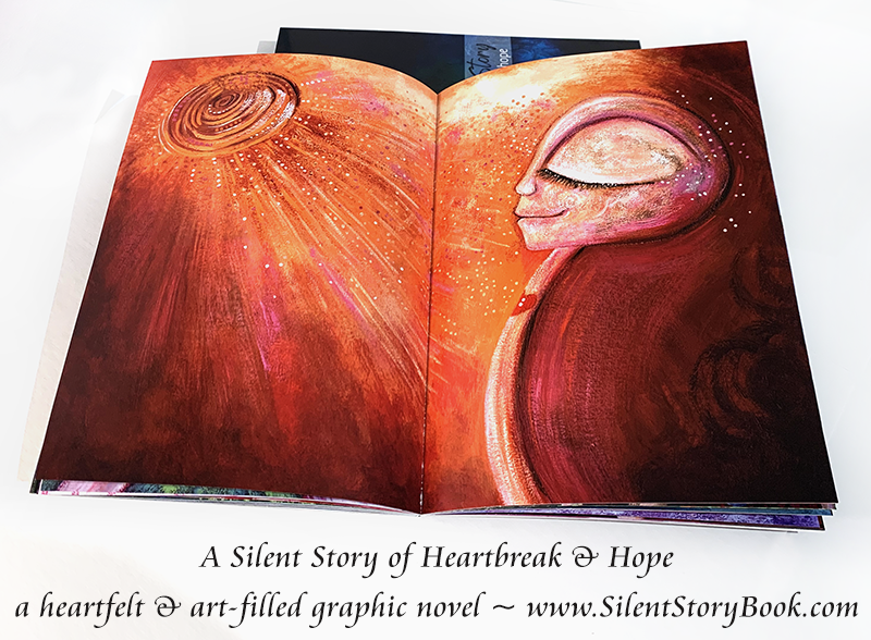 Katie m. Berggren art & design, LLC - Wholesale Graphic Novel - A Silent Story - A Graphic Novel Of Loss, Hope & Friendship7