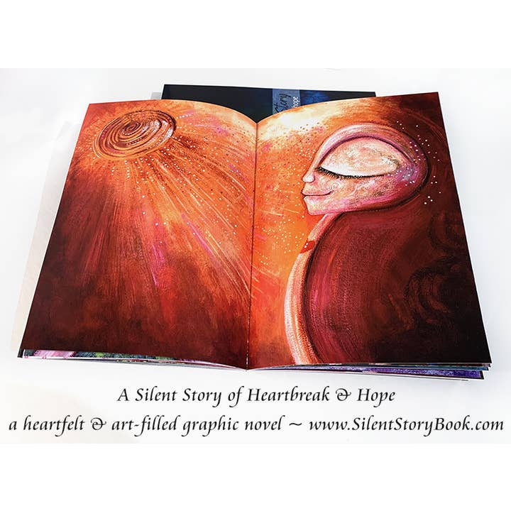 Katie m. Berggren art & design, LLC - Wholesale Graphic Novel - A Silent Story - A Graphic Novel Of Loss, Hope & Friendship7