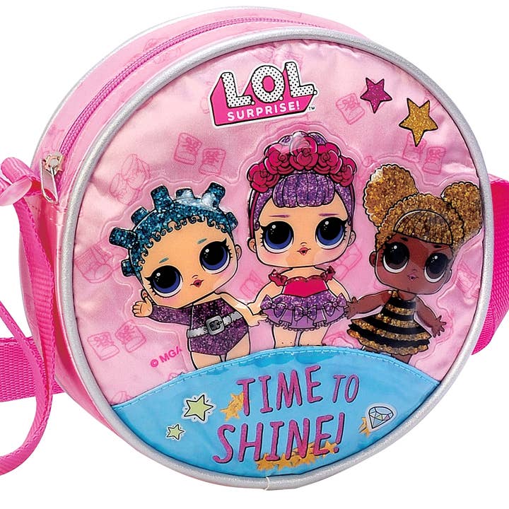 Mastoys, S.L. - Wholesale Crossbody Bag - Kids - LOL Surprise time to shine round bag - 121570