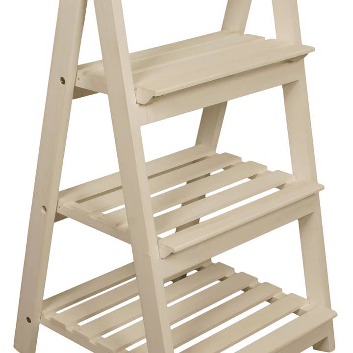 WALD IMPORTS - Wholesale Plant Pot Stand - Display 3 Tiered Garden Ladder