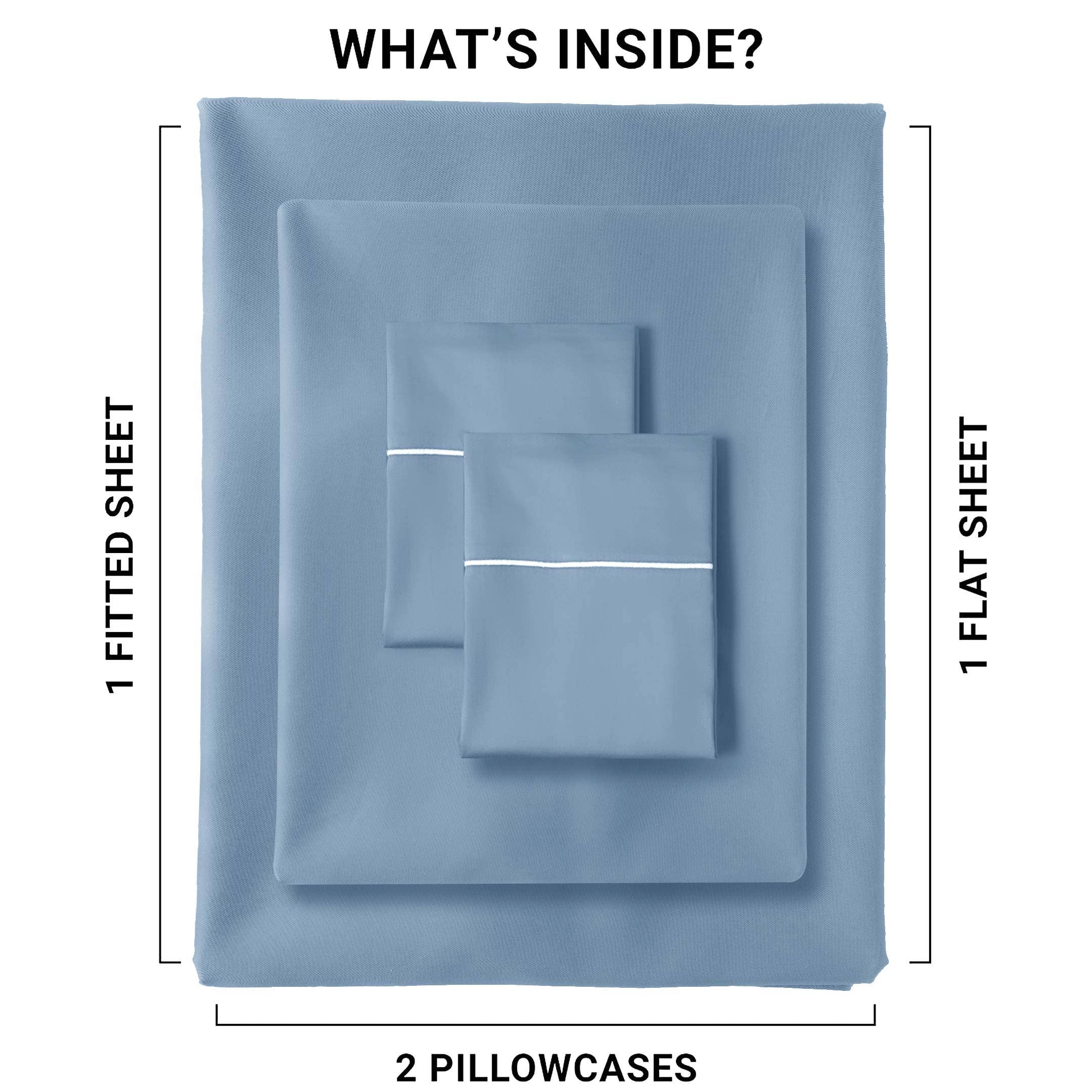 Cottonpassion_US – Conjunto de lençóis por atacado – Jogo de lençol em algodão cetim 400 fios com bordado - 4 peças80