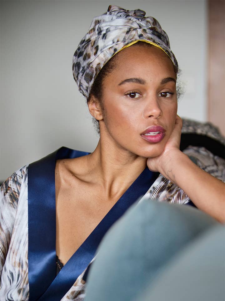 Wild Silk Turban for wholesale by STUNR