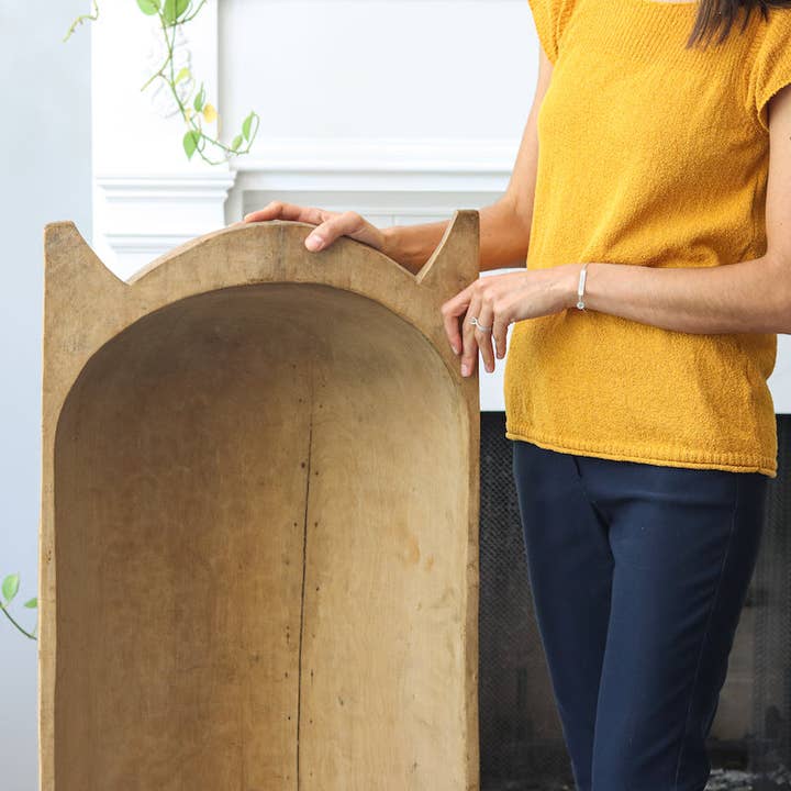 etúHOME - Wholesale Decorative Plate/Dish/Bowl - Antique Oval Dough Bowl6