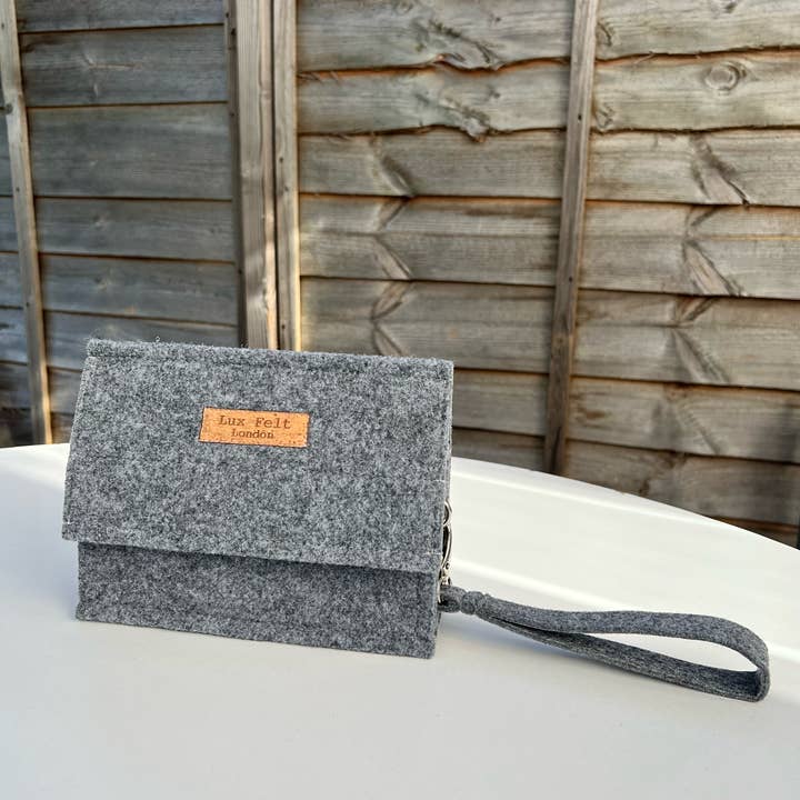 Hannah | Felt Shoulder Strap for wholesale by Lux Felt London