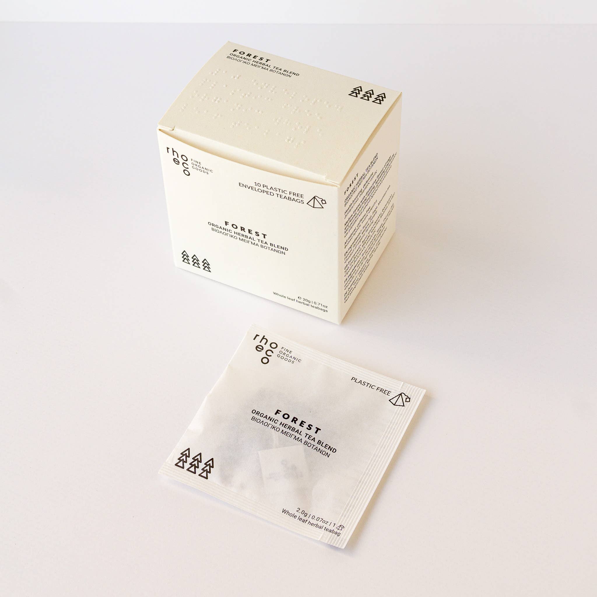 rhoeco - fine organic goods - Wholesale Tea bags - Herbal Tea Blends [Bio] - Compostable Pyramid Teabags1