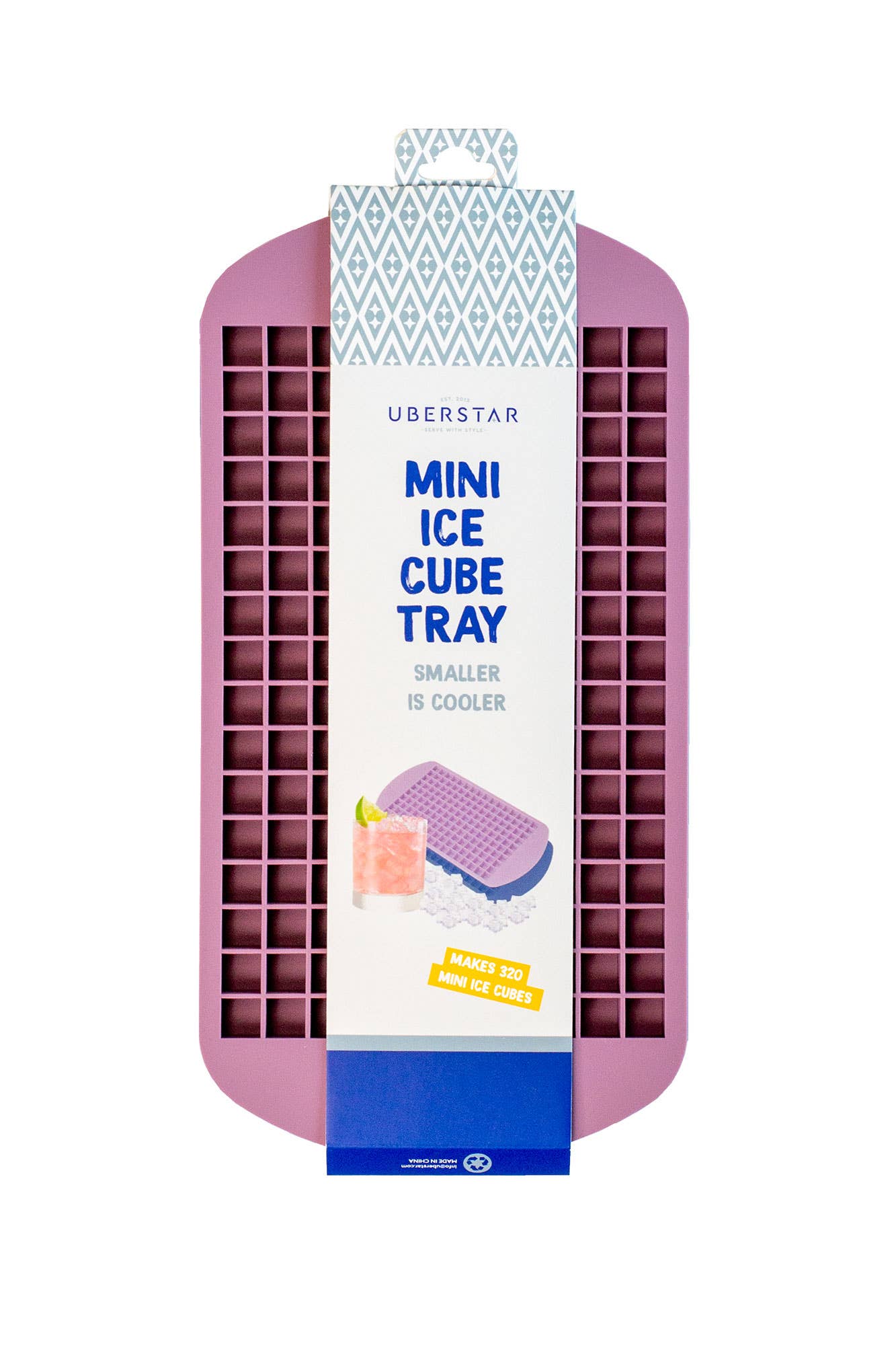 UBERSTAR – wholesale Ice tray/mould – Mini Ice Cube Trays (Set of 2)0
