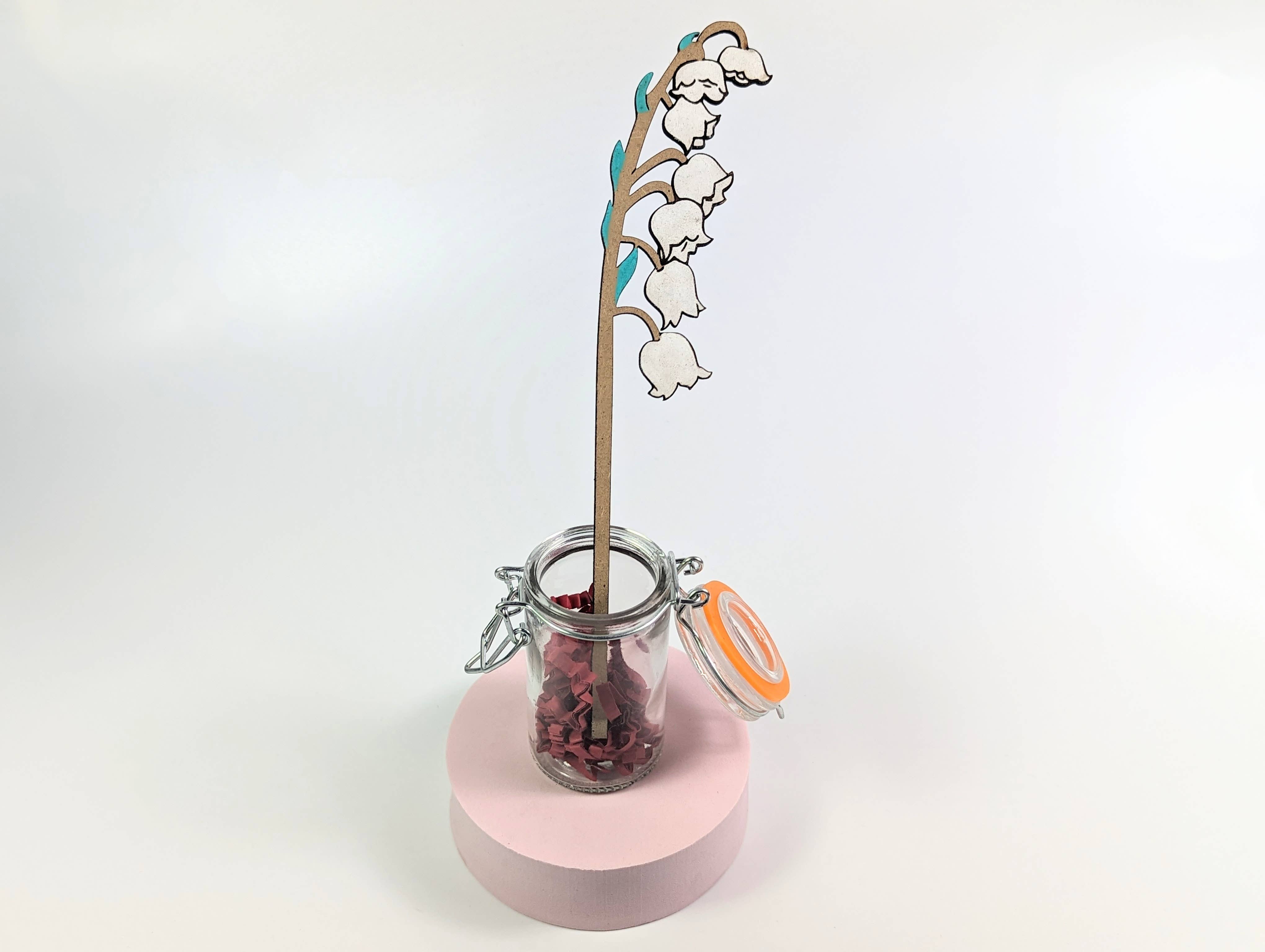 Chikai Shop – wholesale Artificial flowers – Hand-painted wooden flowers for home decor8