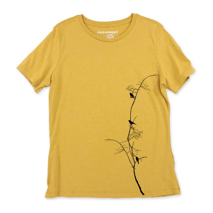 Birds On Branch Calliope Tee for wholesale by Supermaggie @ Faire