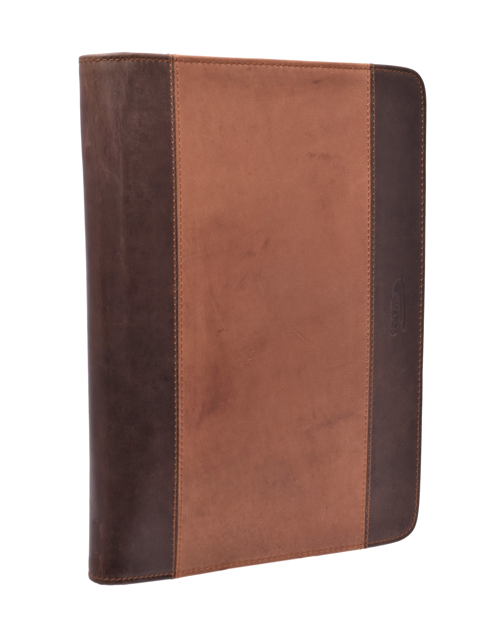 Menzo - Wholesale Folders - Menzo MB56 Conference Folder A4 Buffalo Leather/2-tone Brown4