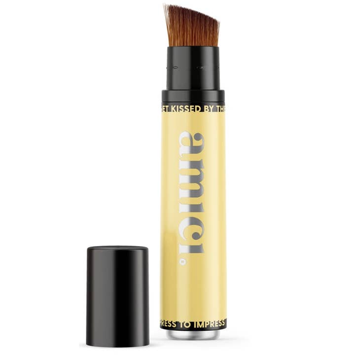 Refillable Brush Yummiest Yellow for wholesale by AMICI Cosmetics