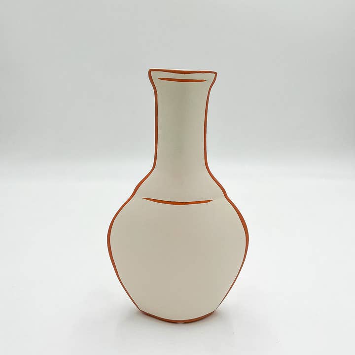 JF The Reborn Home - Wholesale Vase - DEC408 VASE BALTA STRIPE 15/5.5/266